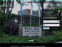 Tablet Screenshot of elanplayamarencinitas.com